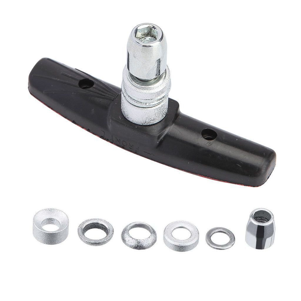 2/4pcs Mountain Bike BMX V Brake Blocks Bicycle Break Pad Shoes 3 Color Optional - Fresh Stock Dated December 2025