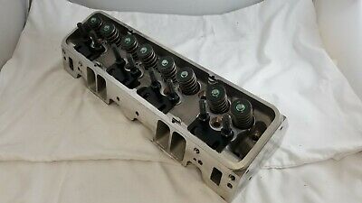 Used - Assembled SB Chevy Aluminum Cylinder Head - 220cc - Fresh Stock Dated February 2026