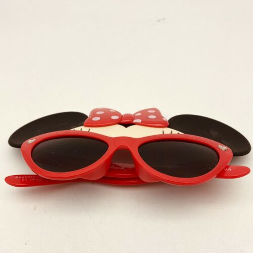 Disney Minnie Mouse Red Bow Sun-Staches Costume Party Sunglasses Shades 100% UV - Fresh Stock Dated February 2026