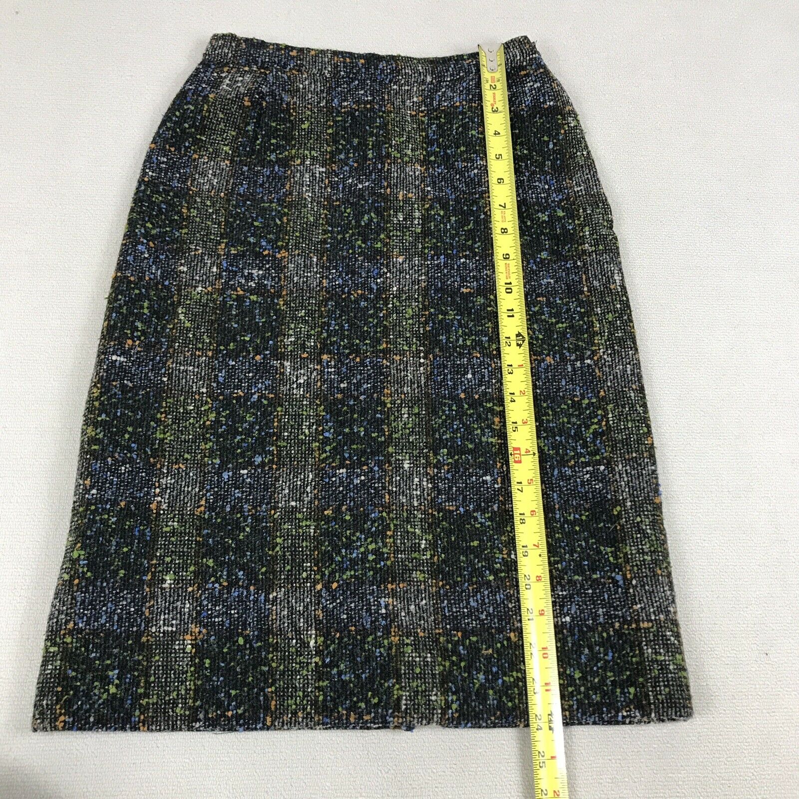 Vintage 50s Wool Plaid Skirt Jacket 25