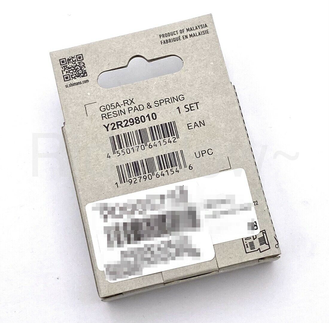 2x Shimano G05A [G03A] Bike Disc Brake Resin Pads For XTR M9100/M9020/XT/SLX - Fresh Stock Dated February 2026