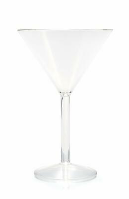 Camco Unbreakable Travel Martini Glass- 10 Ounce, Dishwasher Safe, BPA Free, ... - Fresh Stock Dated February 2026