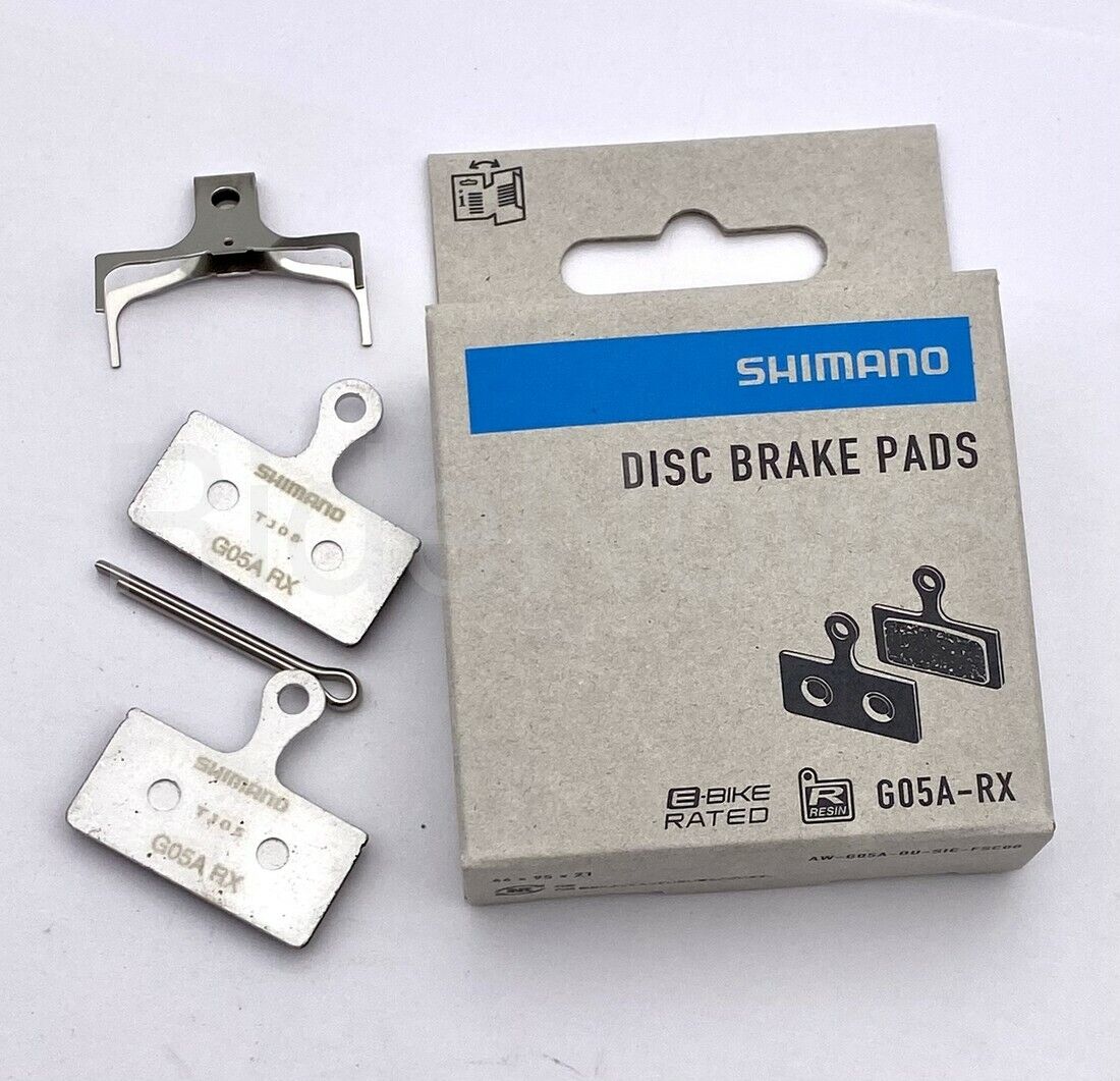 2x Shimano G05A [G03A] Bike Disc Brake Resin Pads For XTR M9100/M9020/XT/SLX - Fresh Stock Dated February 2026