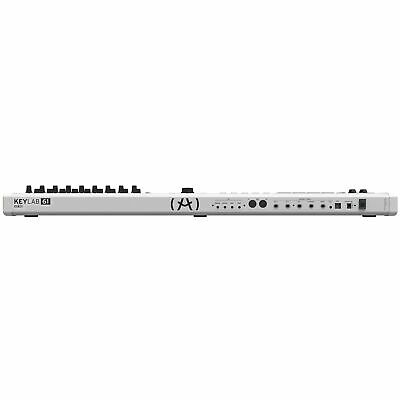 Arturia KeyLab 61 MKII Deluxe MIDI Controller Keyboard, 61 Key, White - Fresh Stock Dated February 2026