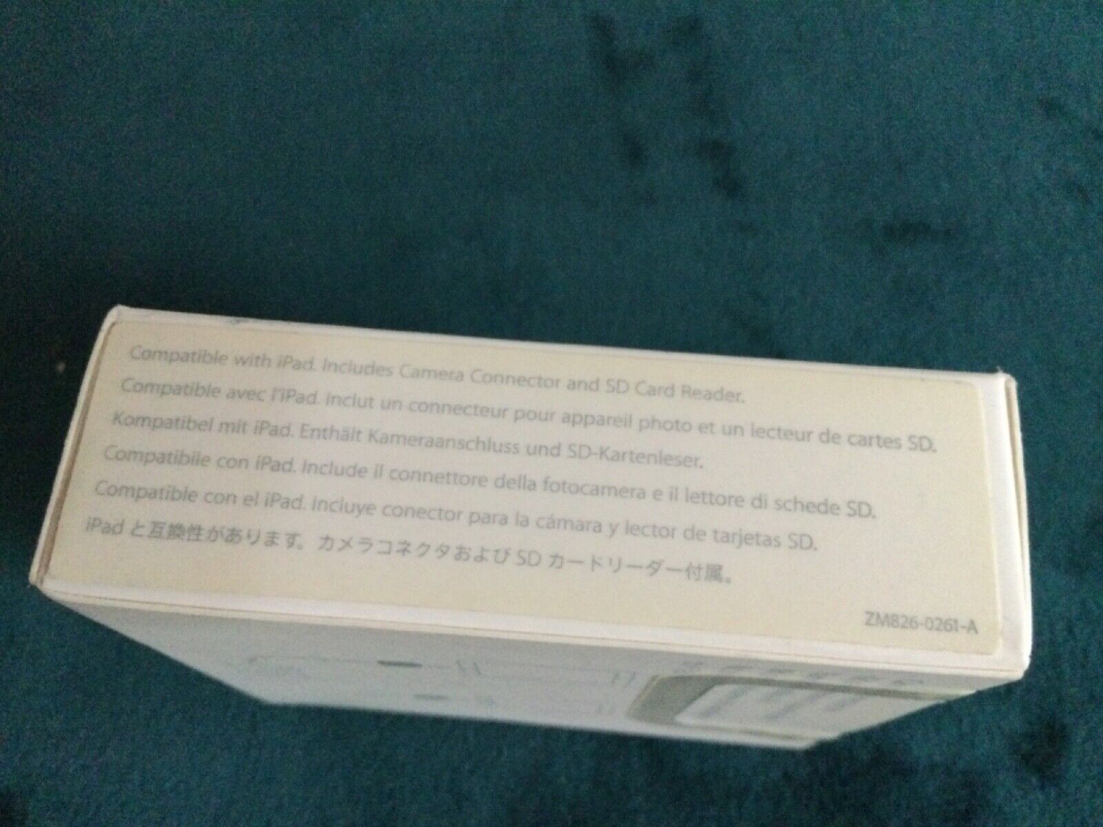 Apple MC531ZM/A iPad 1st Gen 2nd Gen 3rd Gen Camera Connection Kit - Fresh Stock Dated February 2026