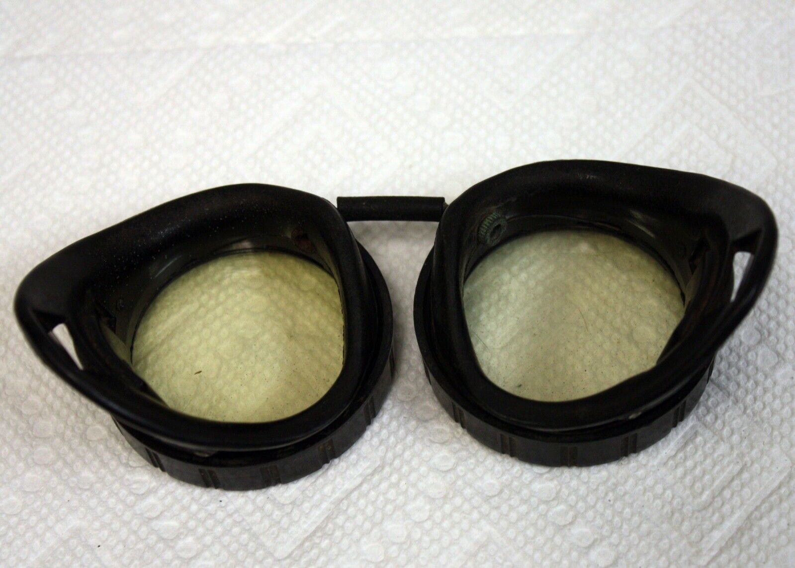 Vintage Deco Sellstrom Bakelite Welding Goggles Steampunk Motorcycle Aviator - Fresh Stock Dated February 2026