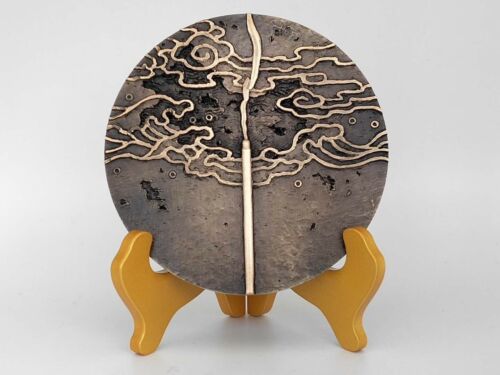 2018 Shanghai Mint 120MM Brass Thousand Hands Guanyin medal COA 千手观音 - Fresh Stock Dated February 2026