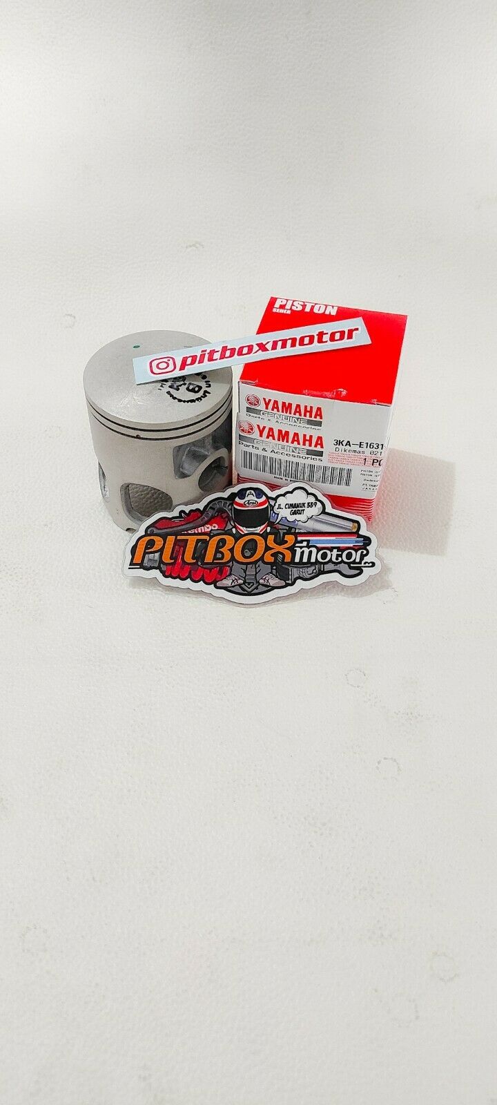 Genuine Yamaha RX135 RX-King RX 135 RX King Cylinder Barrel Piston Ring Gasket - Fresh Stock Dated February 2026