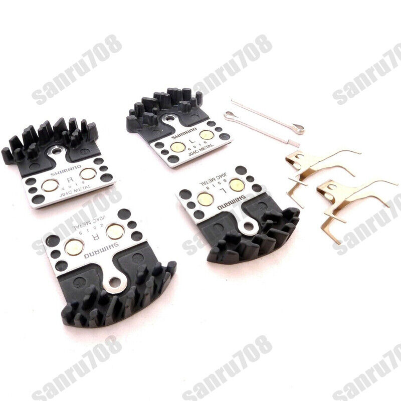 Shimano J04C Resin Disc Brake Pads ICE-TECH with Fin fit XTR SLX M9000 S700 R785 - Fresh Stock Dated February 2026