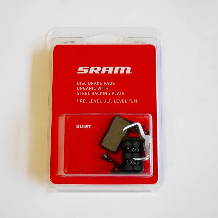 SRAM HRD, Level TLM, Level Ultimate Organic Brake Pads - Fresh Stock Dated February 2026