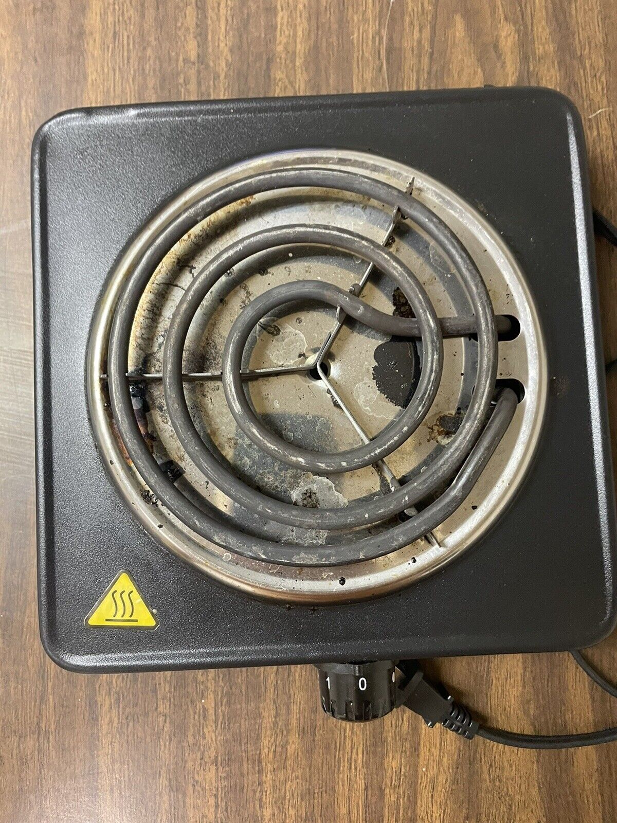 Portable Electric Single Burner Stove Hot Plate 1000W - Used But Works Great - Fresh Stock Dated December 2025