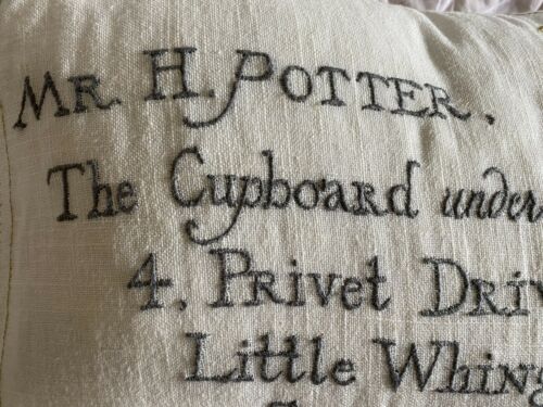 Pottery Barn Kids PB Teen Harry Potter Letter sham 12x16