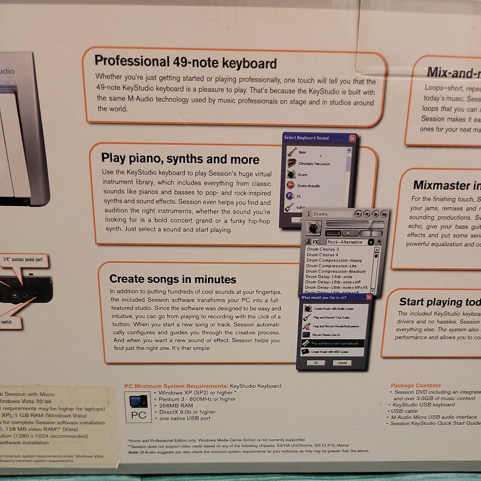 🔥NEW M-Audio KeyStudio Midi Keyboard Controller- 49-key W/ USB Computer Cable - Fresh Stock Dated February 2026