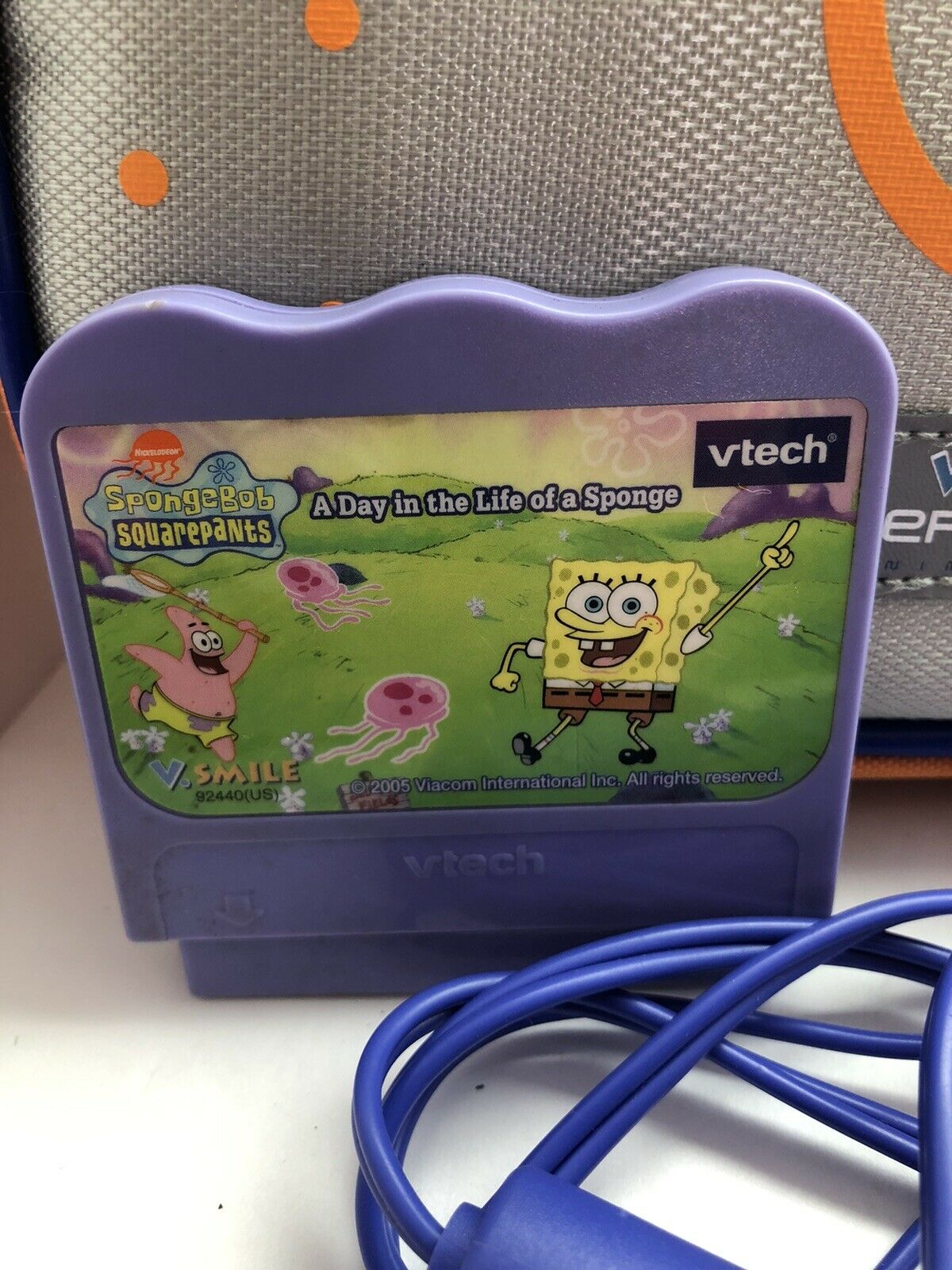 V-Tech Cyber Pocket Storage Case, 2 Games & Hook-Up Cables. - Fresh Stock Dated February 2026