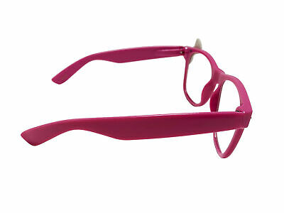 Pink Glasses With White Bow Hello Kitty Nerd Accessory Adult - Fresh Stock Dated February 2026