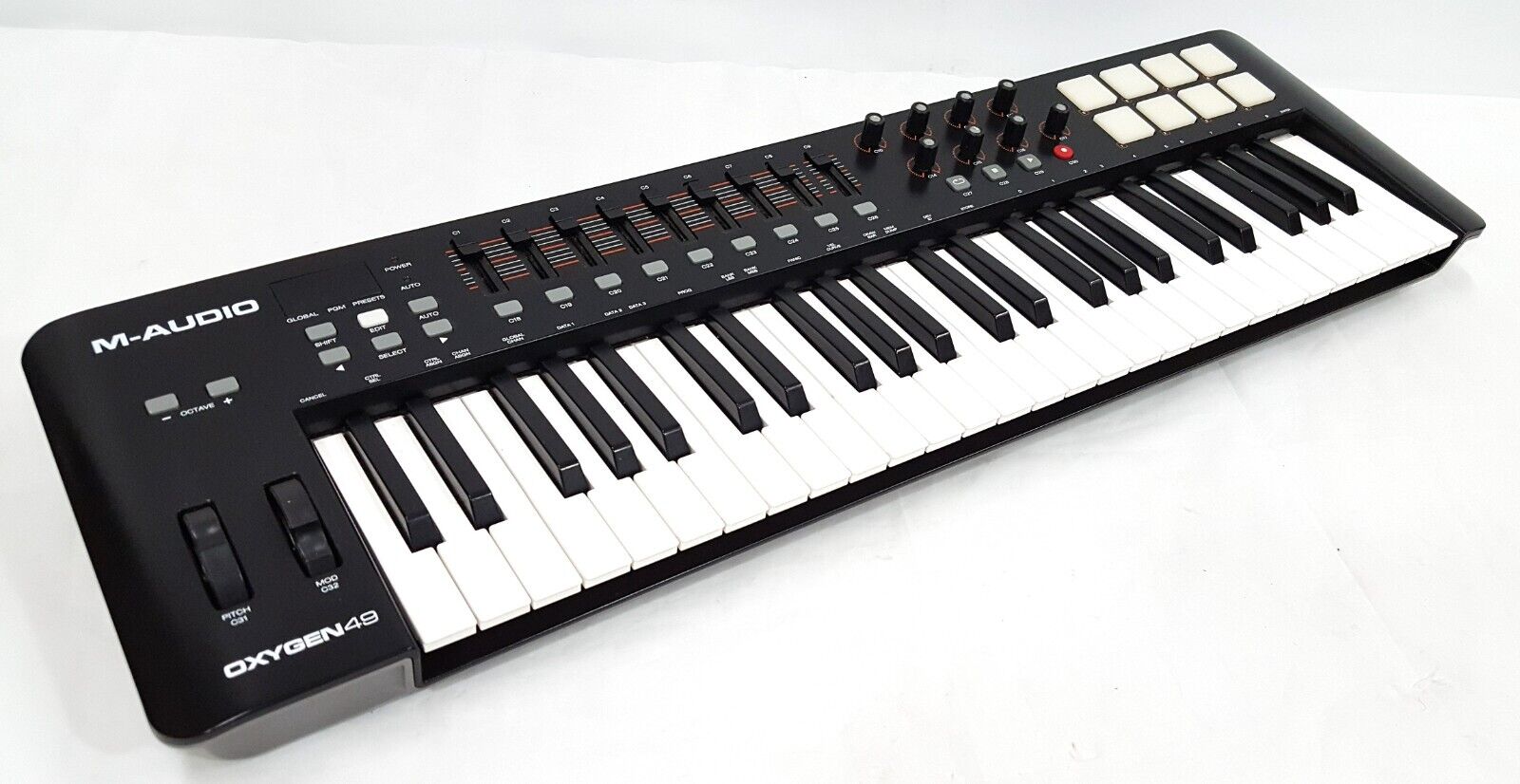 M-Audio 49-Key Oxygen 49 MIDI Synth Keyboard and Drum Machine with Soft Case - Fresh Stock Dated February 2026