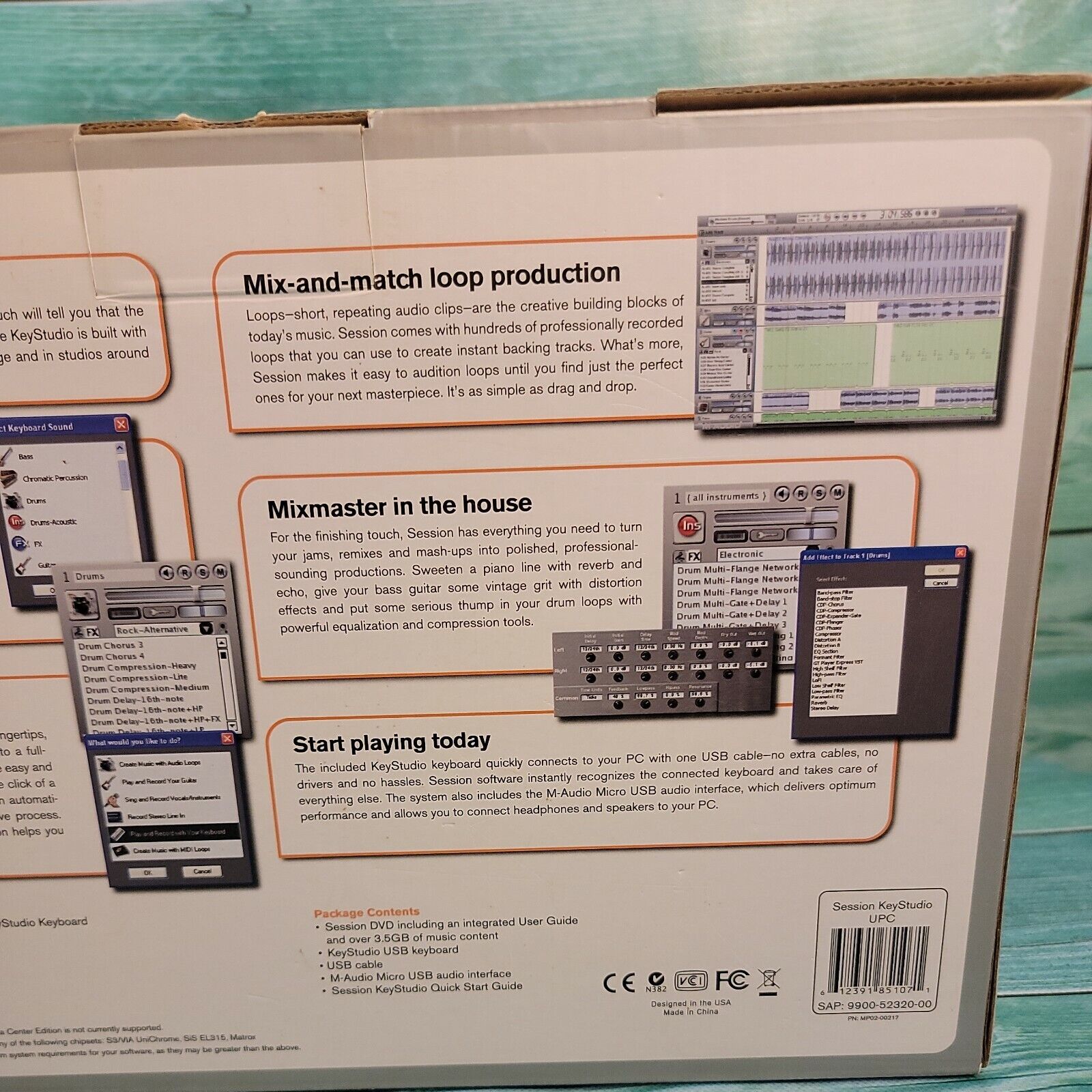 🔥NEW M-Audio KeyStudio Midi Keyboard Controller- 49-key W/ USB Computer Cable - Fresh Stock Dated February 2026