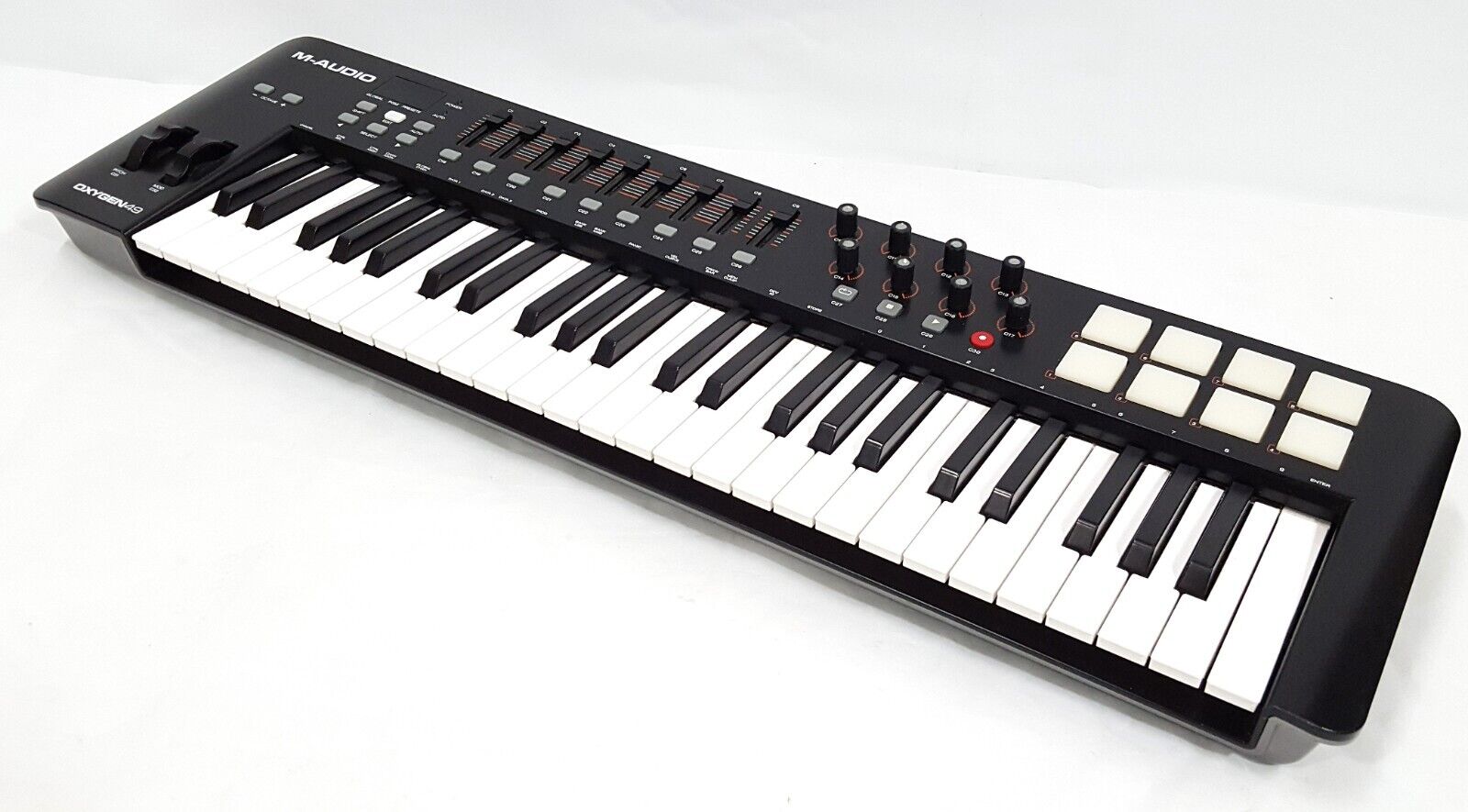 M-Audio 49-Key Oxygen 49 MIDI Synth Keyboard and Drum Machine with Soft Case - Fresh Stock Dated February 2026