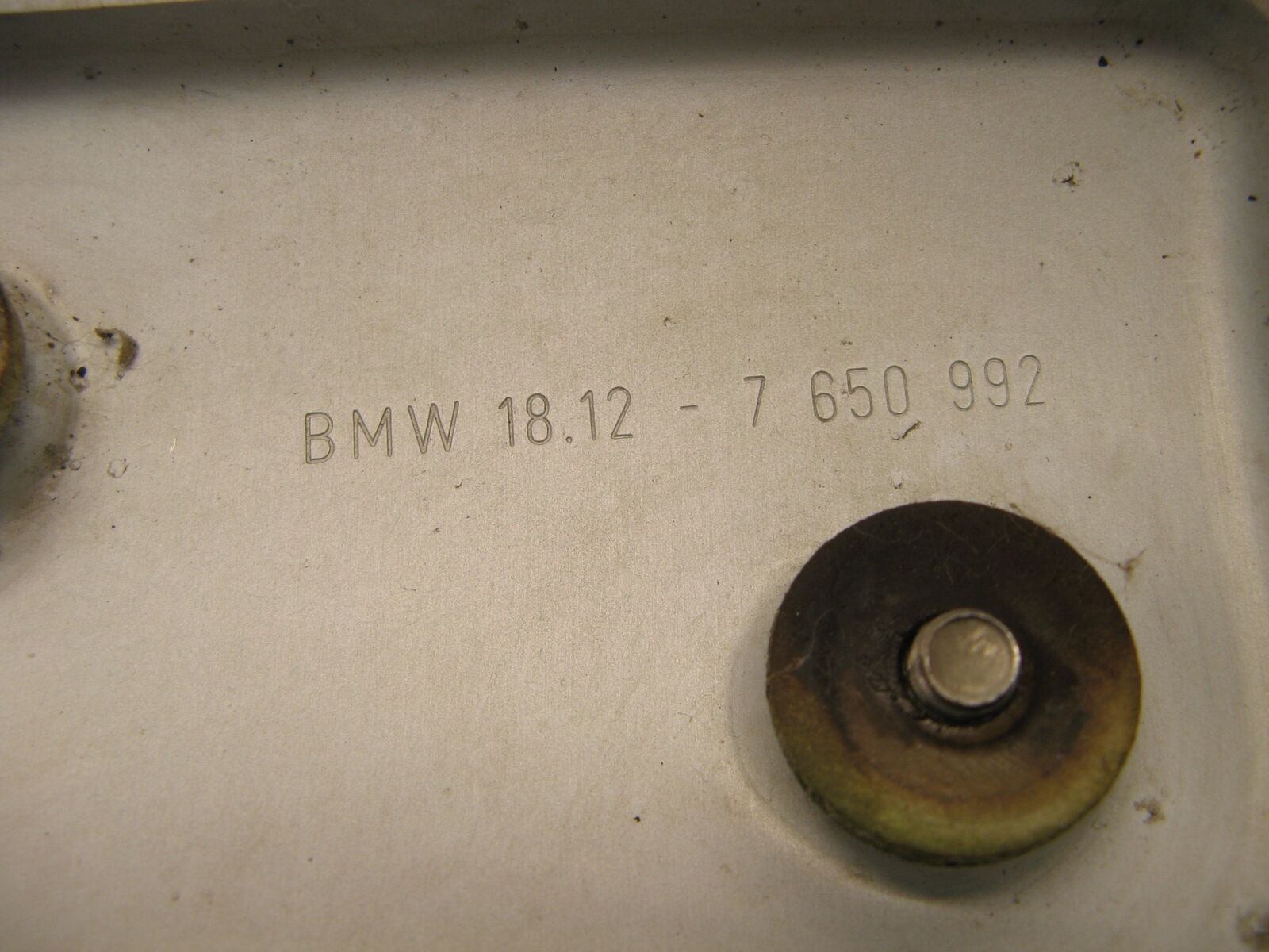 2003 BMW F650 LEFT EXHAUST MUFFLER COVER - Fresh Stock Dated February 2026