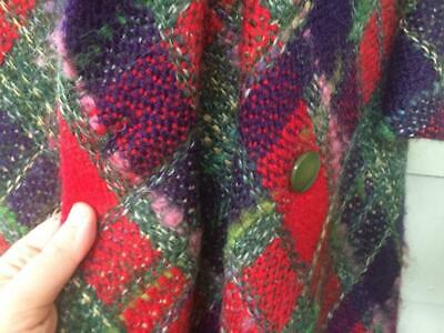 Gorgeous piece of art coat scarf Pauline Trigere wool tweed woven coat- med - Fresh Stock Dated February 2026