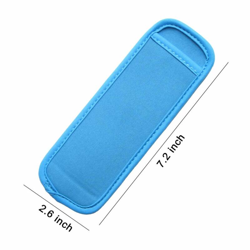 24 Pack Reusable Popsicle Bags Ice Pop Sleeves Antifreezing Sleeves 8 Colors - Fresh Stock Dated December 2025