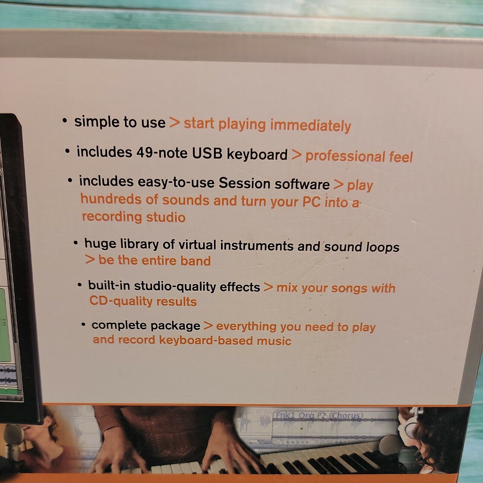 🔥NEW M-Audio KeyStudio Midi Keyboard Controller- 49-key W/ USB Computer Cable - Fresh Stock Dated February 2026