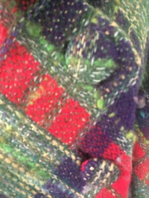 Gorgeous piece of art coat scarf Pauline Trigere wool tweed woven coat- med - Fresh Stock Dated February 2026