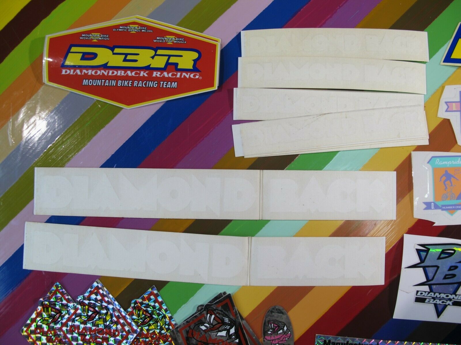 vtg 1980s 1990s Diamondback bike BMX sticker - assortment you pick - Fresh Stock Dated December 2025