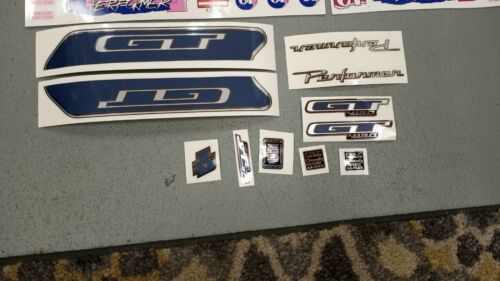 GT Performer Decal set Pro Freestyle Tour Dyno Haro Hutch Redline Mongoose - Fresh Stock Dated December 2025