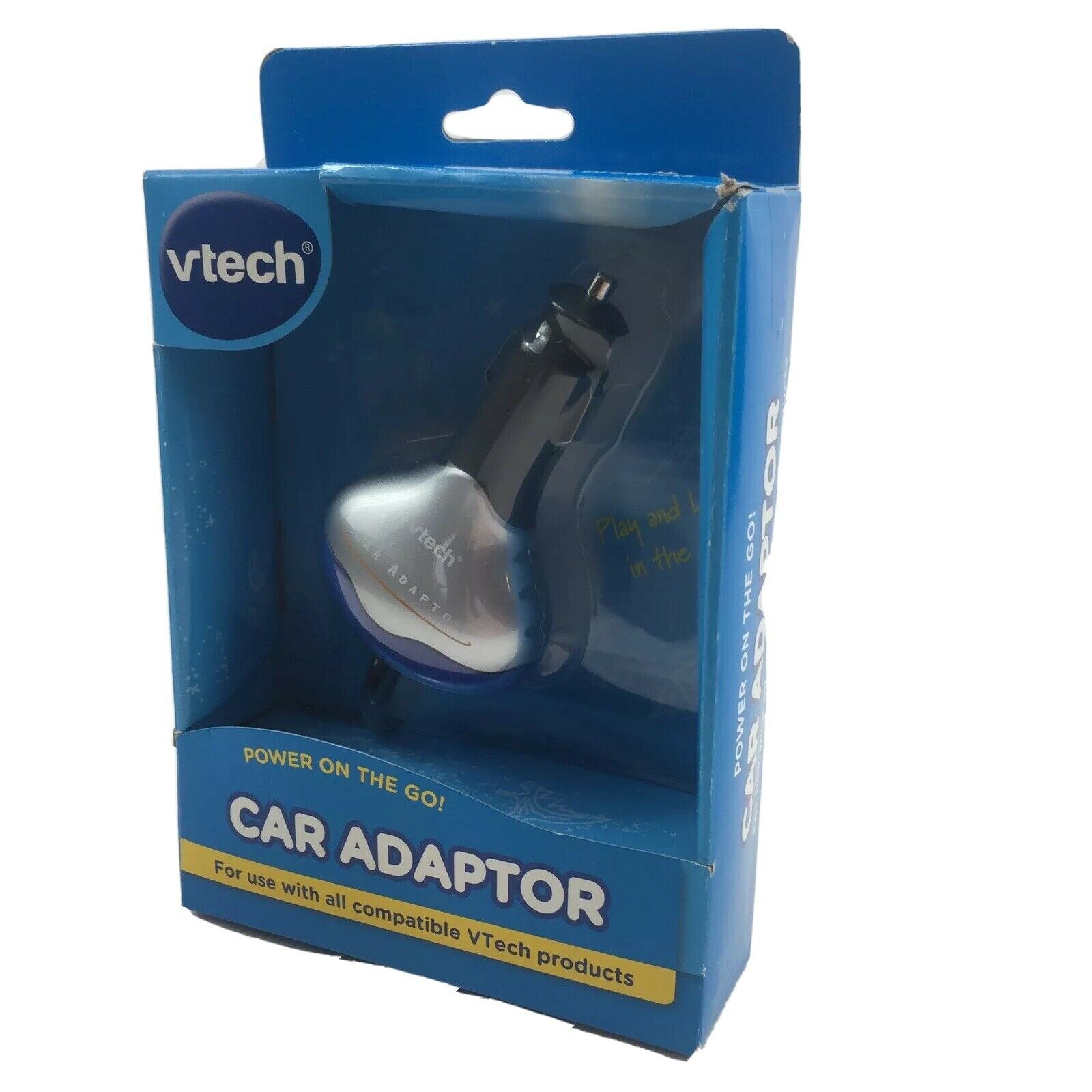 VTech Car Adaptor Adapter Charger Extra Long Cord Electronic Toys Power NEW - Fresh Stock Dated February 2026