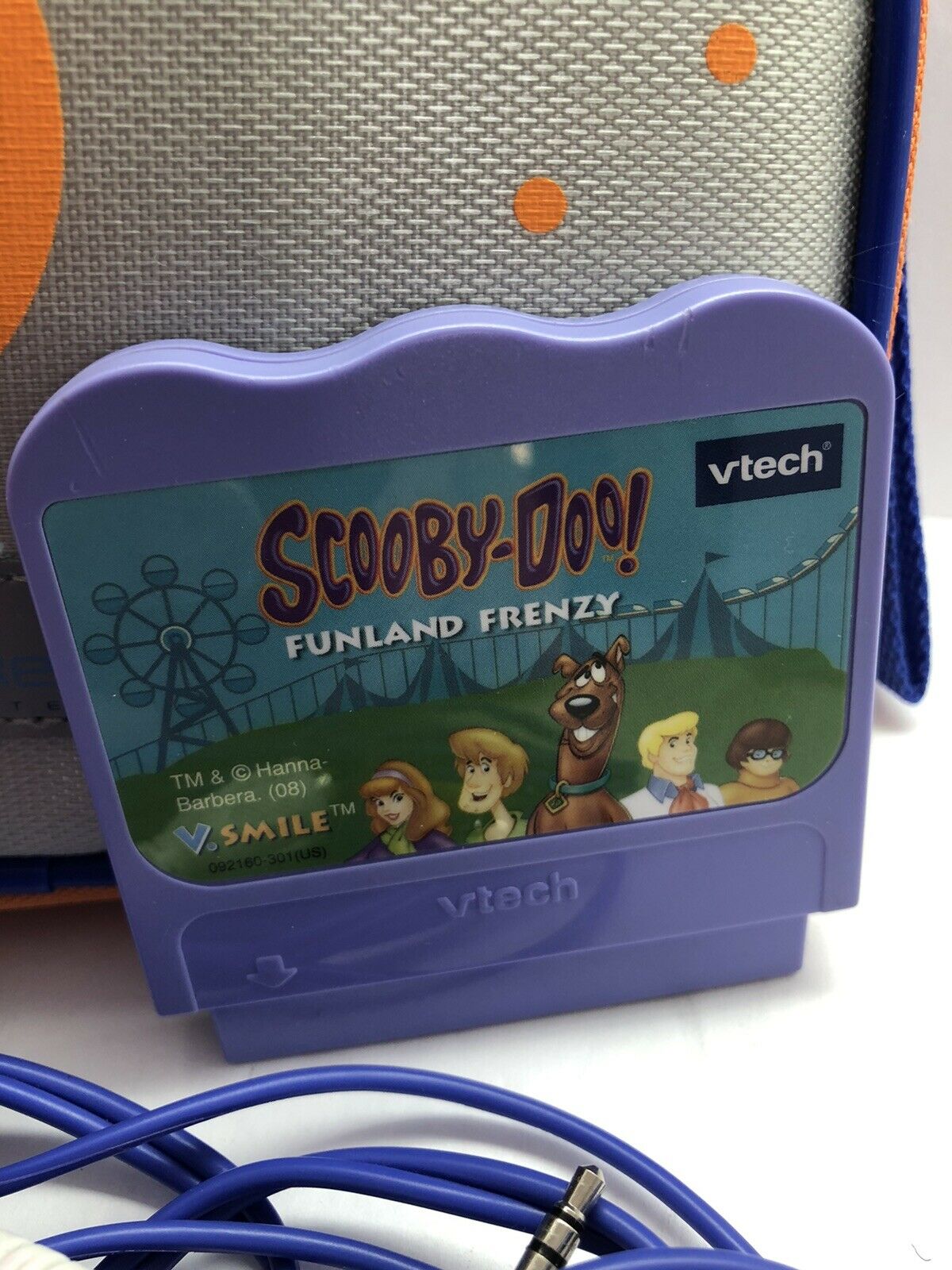 V-Tech Cyber Pocket Storage Case, 2 Games & Hook-Up Cables. - Fresh Stock Dated February 2026