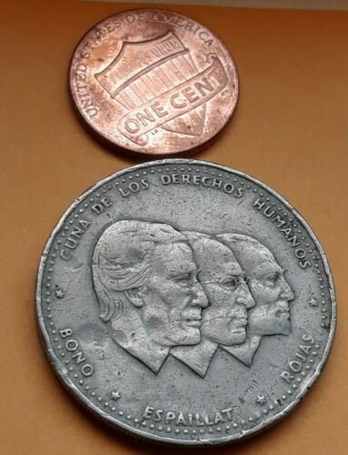 Medio Peso 1986 República Dominicana - Fresh Stock Dated December 2025