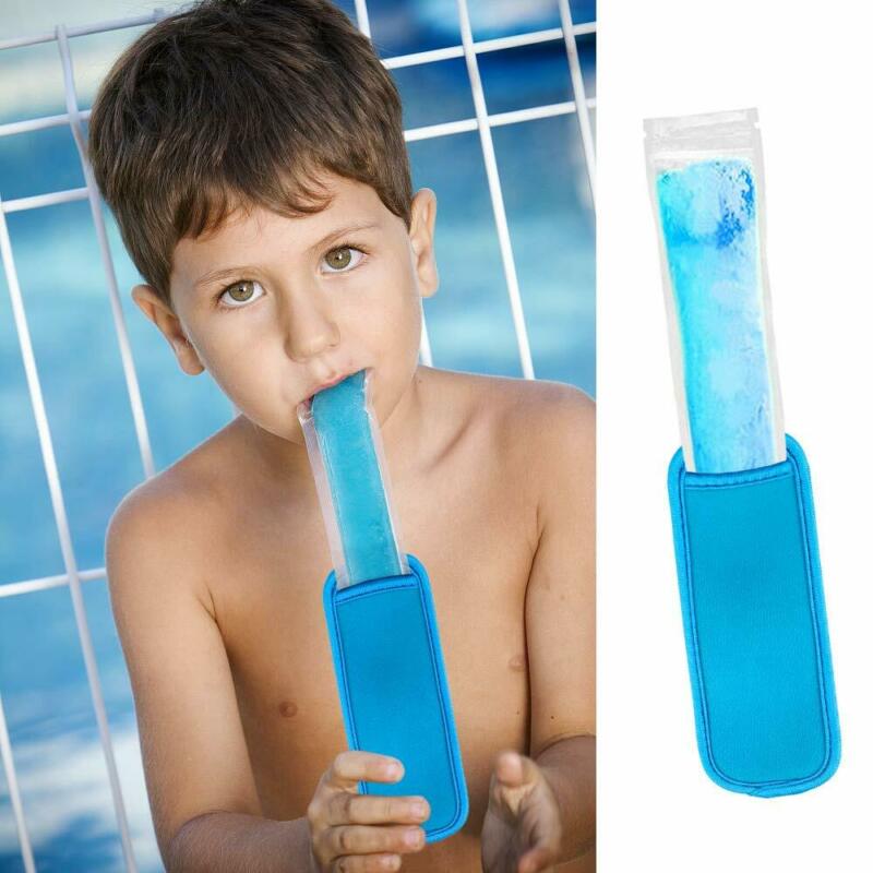 24 Pack Reusable Popsicle Bags Ice Pop Sleeves Antifreezing Sleeves 8 Colors - Fresh Stock Dated December 2025