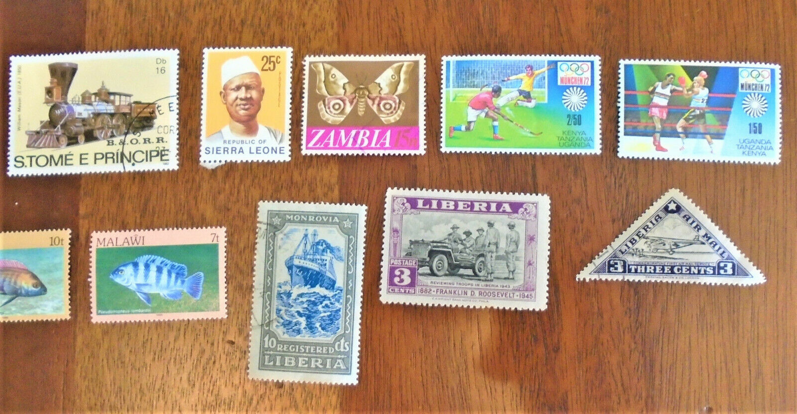 Lot 108 Stamps from Africa, 21 Countries, Rep du Burundi, Most Used (Batch 2) - Fresh Stock Dated December 2025