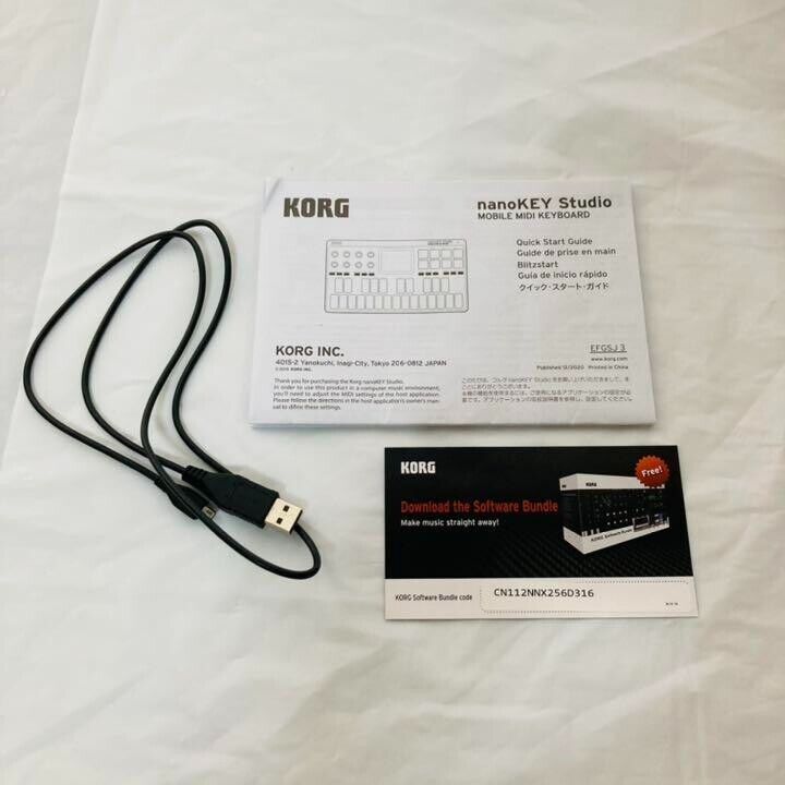 KORG NanoKey Studio Bluetooth And USB MIDI Keyboard Controller w/Box - Fresh Stock Dated February 2026
