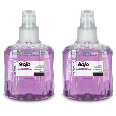 GOJO 191202CT 2-Pc/CT Plum 1200 mL Antibac Foam Wash Refill for LTX-12 DISP New - Fresh Stock Dated December 2025
