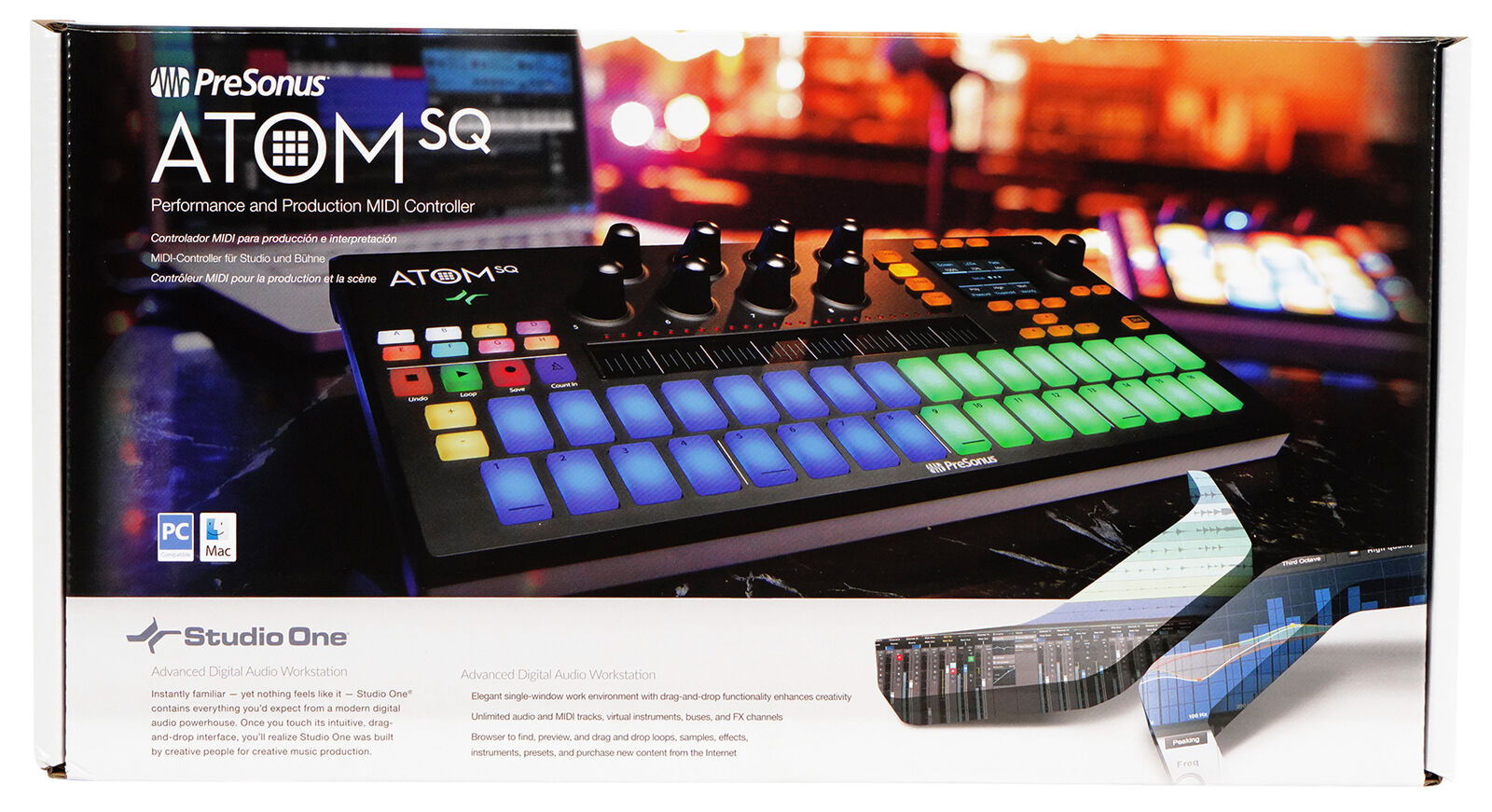 PRESONUS ATOM SQ Hybrid MIDI USB Keyboard Pad Ableton Production DJ Controller - Fresh Stock Dated February 2026