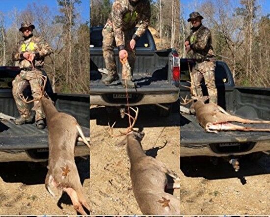 Deer Drag Rope Sled Harness Handle Hunting Outdoor Gift Him Camping Hiking New - Fresh Stock Dated December 2025