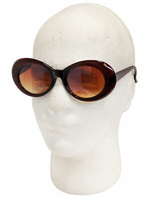 Kurt Cobain Brown Sunglasses Nirvana Jackie O Onassis Kennedy Mod Grunge Round - Fresh Stock Dated February 2026