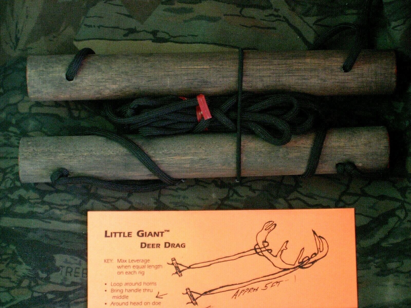 THE LITTLE GIANT-COMPACT DEER DRAG  made in USA - Fresh Stock Dated December 2025