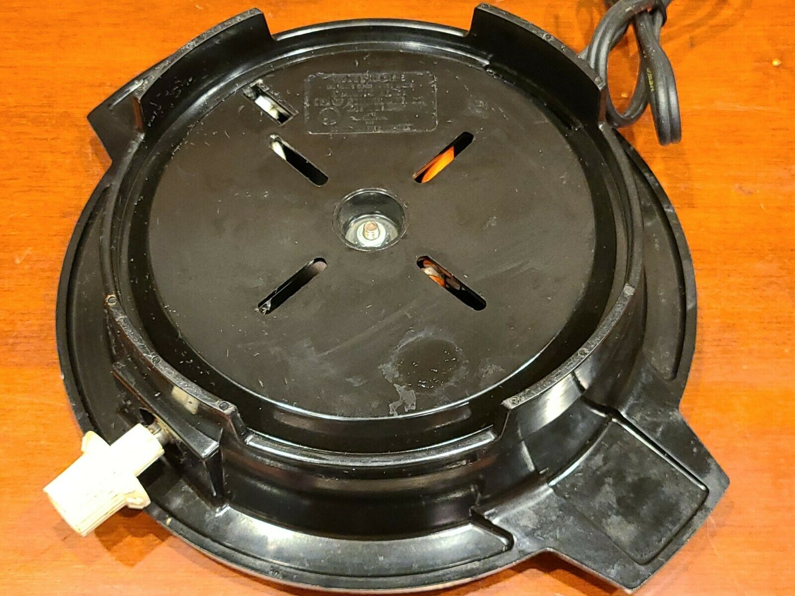 Hamilton Beach Fifth Burner Portable Hot Plate Model 812-3 USA Works Great! 8.5