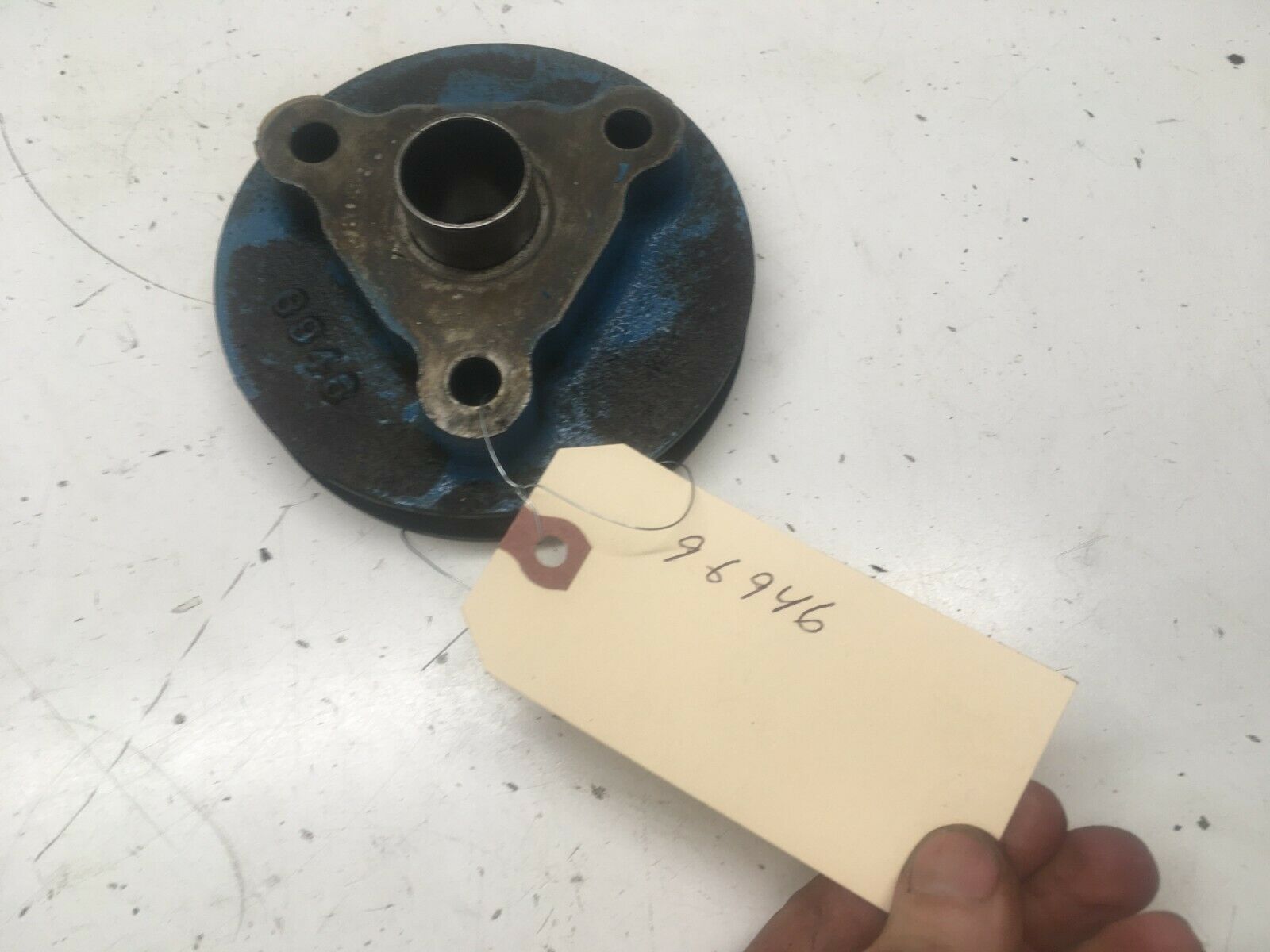 S4  PCM Crusader GM Crankshaft Pulley 96946  97582.  Sea water pump crank pulley - Fresh Stock Dated February 2026