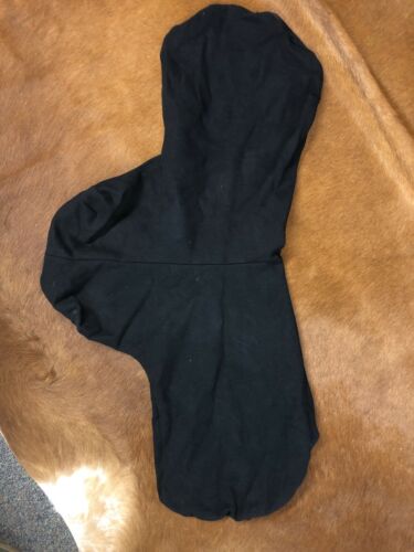 Black Zip Up English Saddle Cover - Fresh Stock Dated December 2025