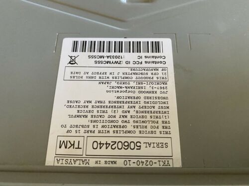 Kenwood Excelon KDC-X599 Bluetooth CD-Receiver With USB Preowned - Fresh Stock Dated December 2025