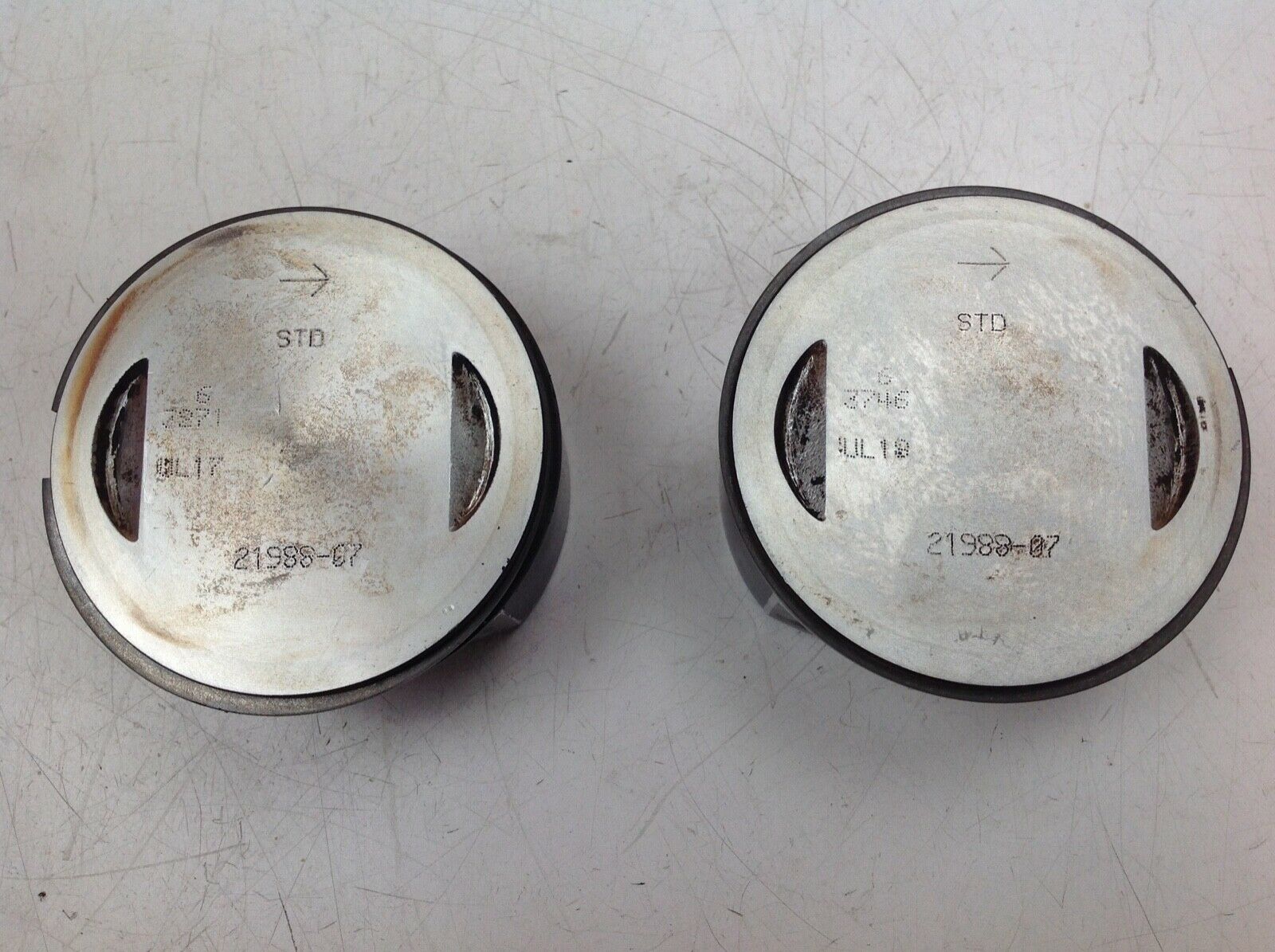 🔥07-13 OEM Harley Davidson 96ci Engine STD. Pistons/ Rings 3.750