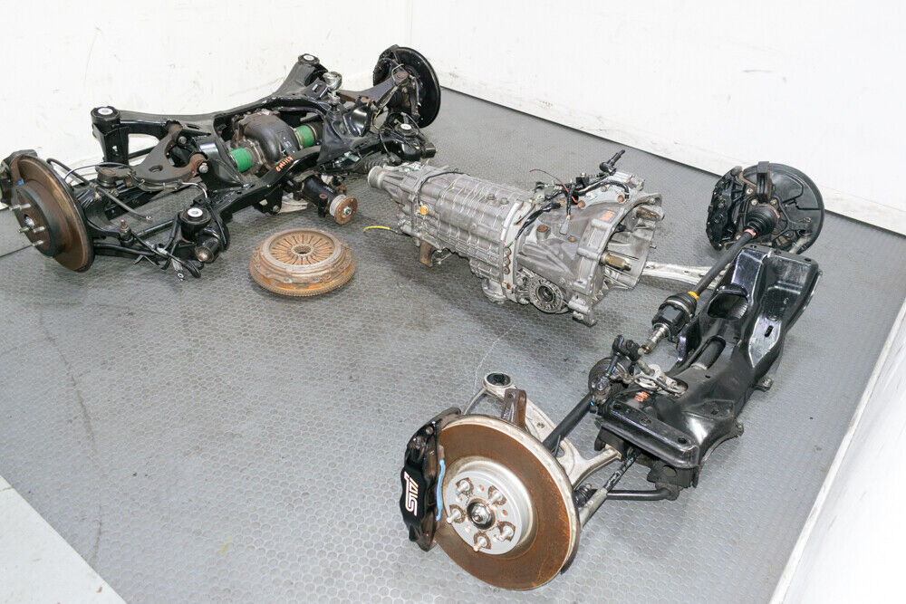 Used JDM Subaru STi TY856UB1KA 6 Speed GRB 2008-2014 Transmission Full Package - Fresh Stock Dated February 2026