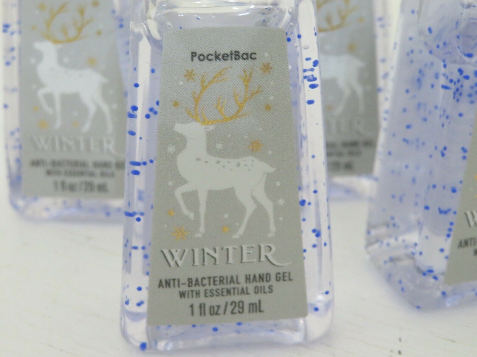 BATH & BODY WORKS WINTER HAND SANITIZER POCKETBAC  NEW X 5 - Fresh Stock Dated February 2026