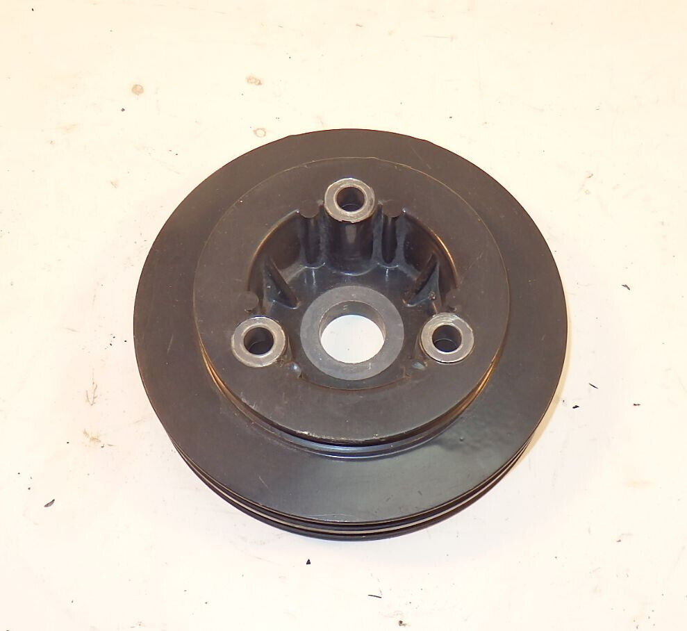 Volvo Penta GM Aluminum Crankshaft Pulley # 3851991 V6, V8, 4.3, 5.0 - Fresh Stock Dated February 2026