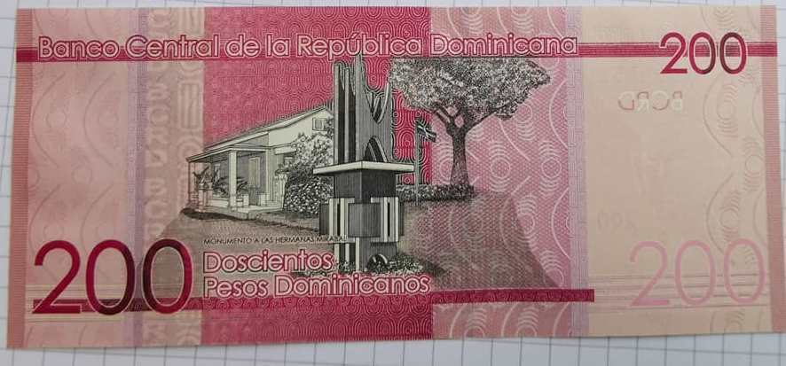 DOMINICAN REPUBLIC 200 PESOS DOMINICANOS 2016 P 191c UNC - Fresh Stock Dated February 2026