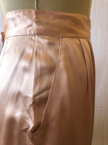 Vintage deadstock 100% silk skirt With Pockets! Sz. M - Fresh Stock Dated December 2025